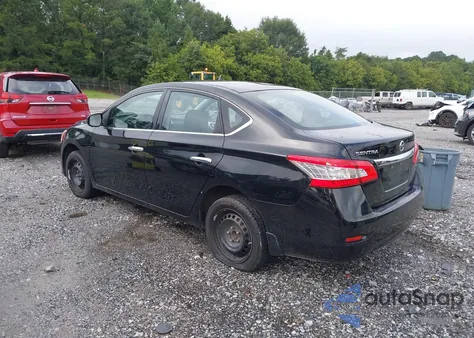 2015 Nissan Sentra S from USA, damaged, VIN 3N1AB7AP2FY303530